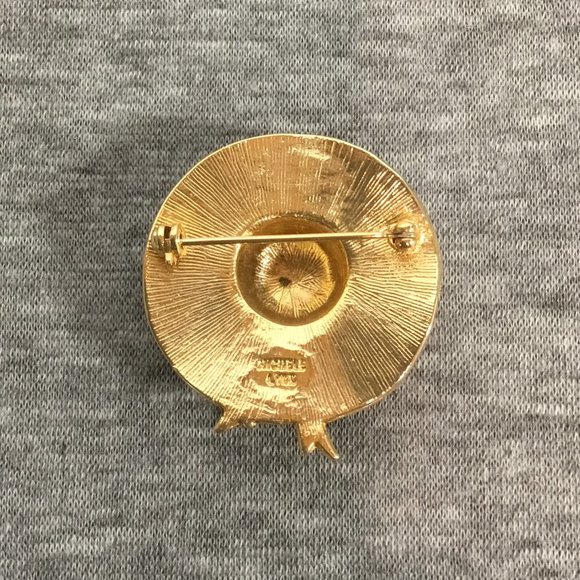 Goldtone Hat Pin by Michele Lynn - Picture 3 of 3